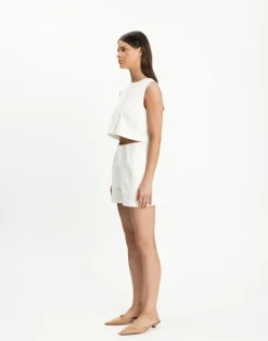 Vacation Top (White)*CHARCOAL CLOTHING Sale