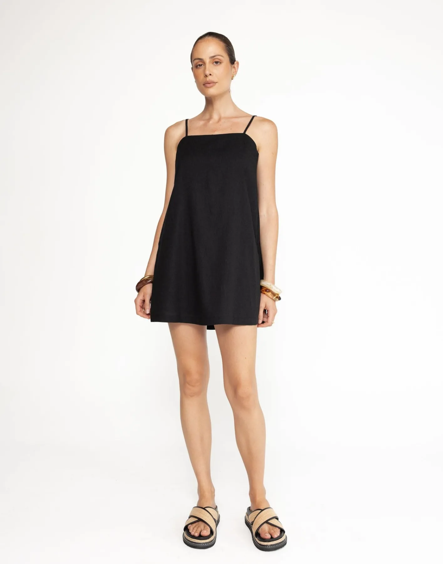 Valerie Mini Dress (Black)*CHARCOAL Discount