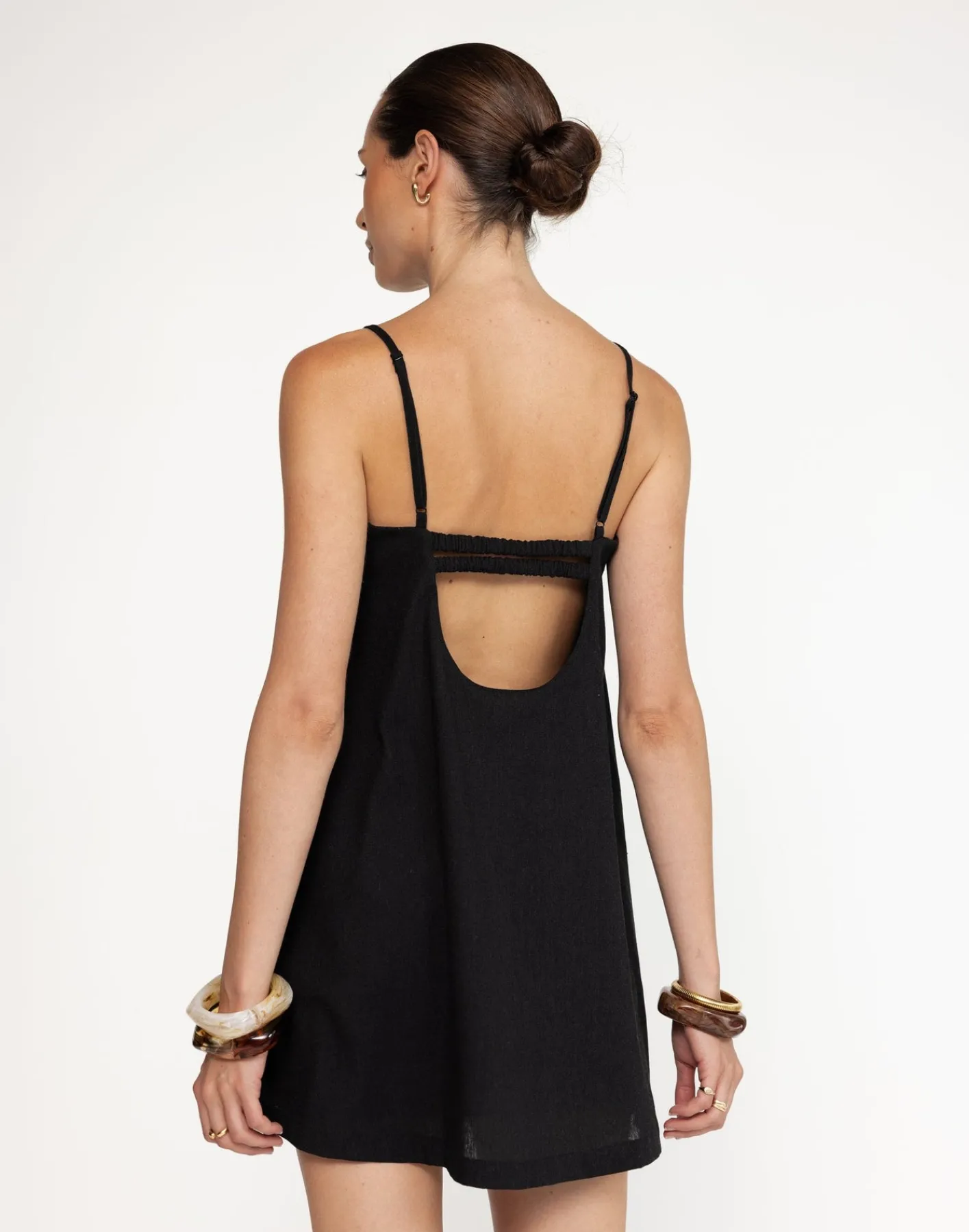 Valerie Mini Dress (Black)*CHARCOAL Discount