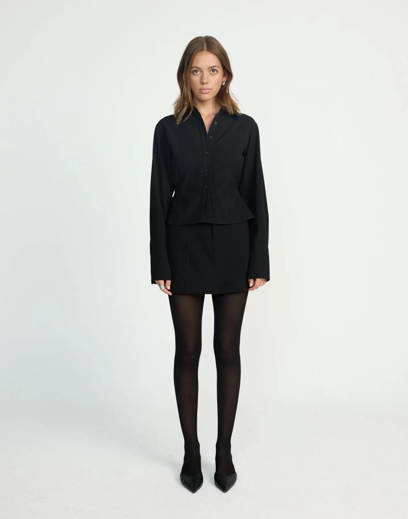 Valkyrie Top (Black)*CHARCOAL CLOTHING Clearance