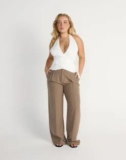 Vandelia Pants (Mushroom)*CHARCOAL CLOTHING Discount