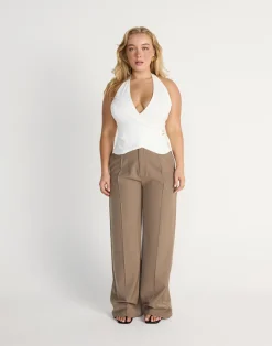 Vandelia Pants (Mushroom)*CHARCOAL CLOTHING Discount