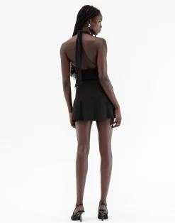 Victoria Mini Dress (Black)*CHARCOAL Outlet