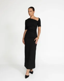 Vilma Maxi Dress (Black)*CHARCOAL Online