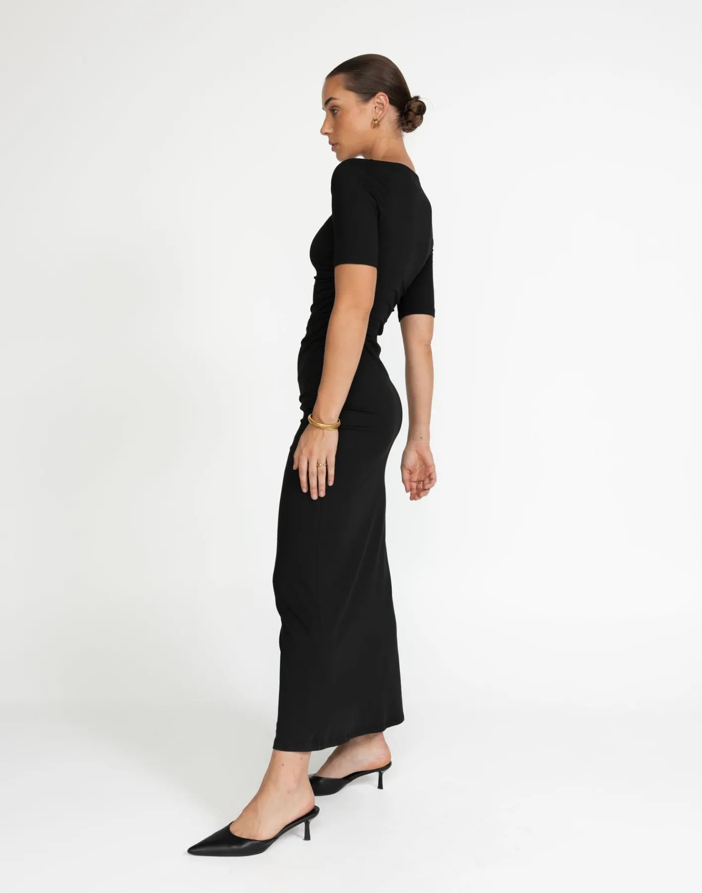 Vilma Maxi Dress (Black)*CHARCOAL Online