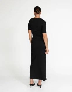 Vilma Maxi Dress (Black)*CHARCOAL Online
