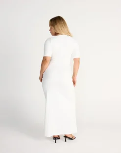 Vilma Maxi Dress (White)*CHARCOAL Online