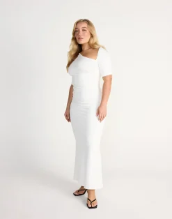 Vilma Maxi Dress (White)*CHARCOAL Online