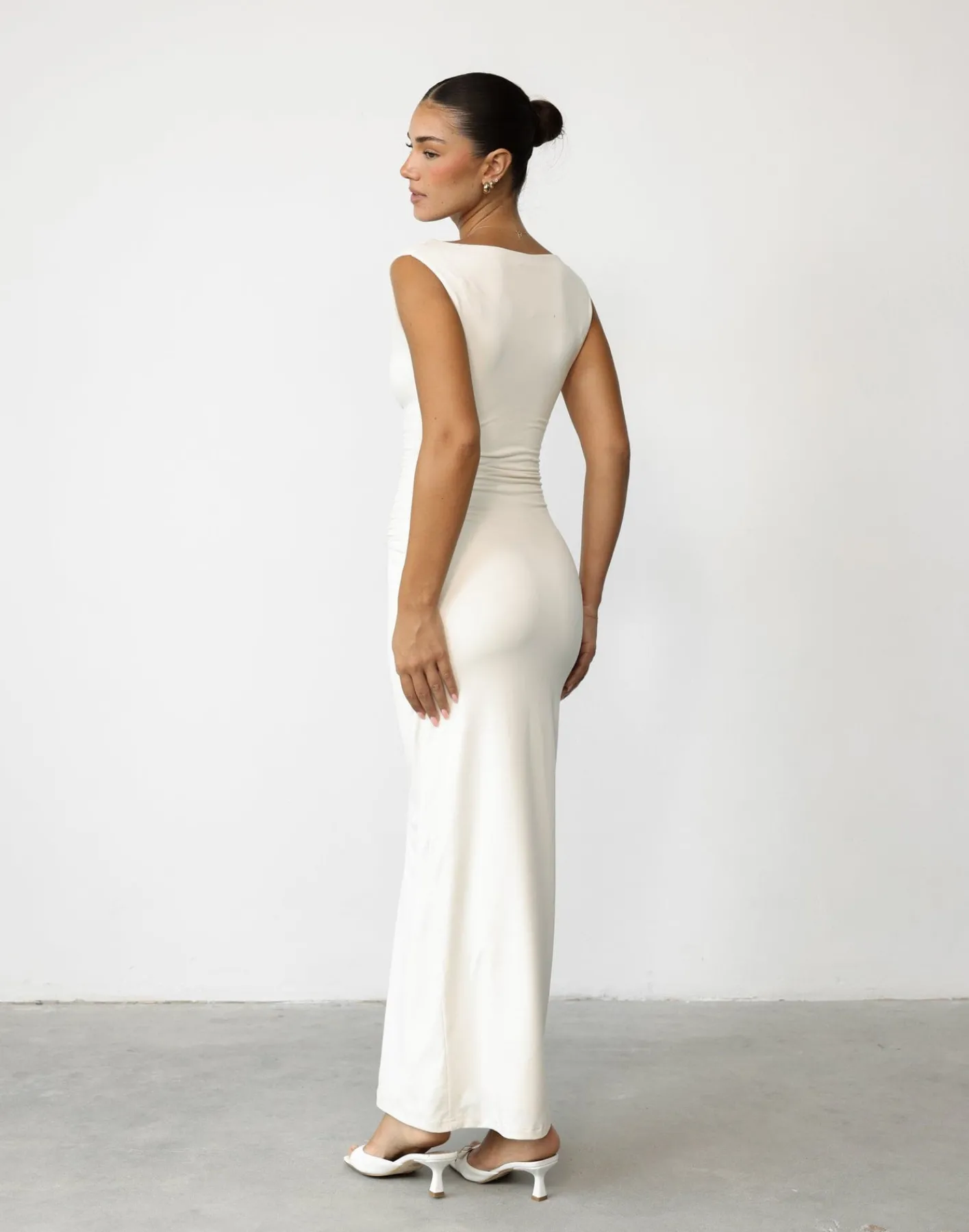 Viola Maxi Dress (Oat)*CHARCOAL Best