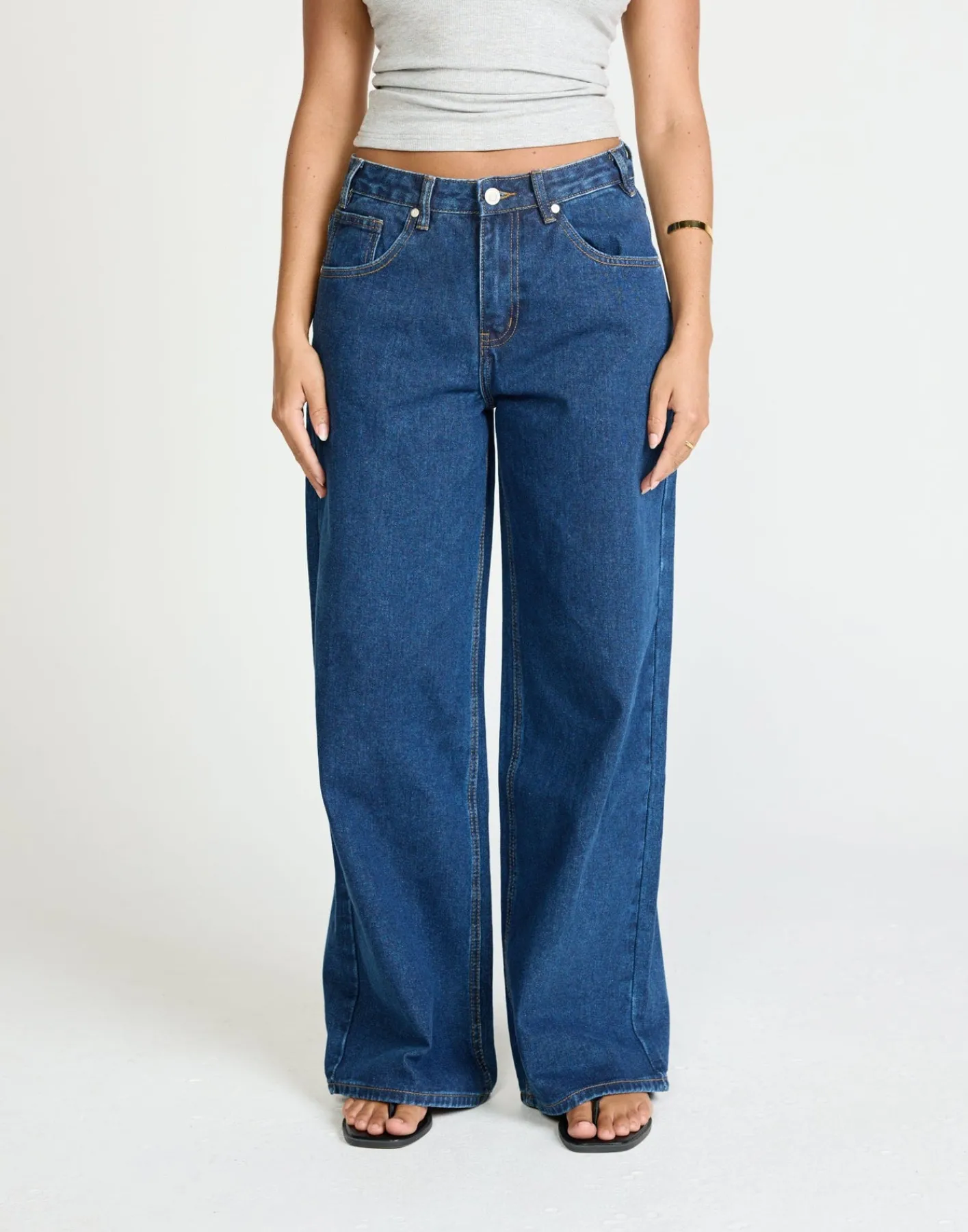 Wren Jeans (Dark Denim)*CHARCOAL Hot