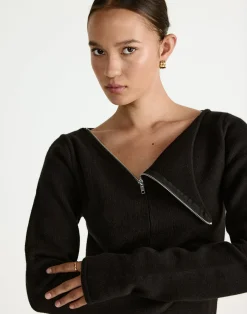 Wynter Long Sleeve Top (Black)*CHARCOAL Hot