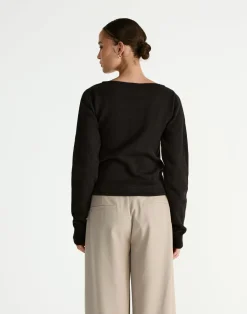 Wynter Long Sleeve Top (Black)*CHARCOAL Hot