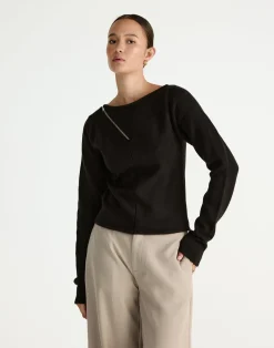 Wynter Long Sleeve Top (Black)*CHARCOAL Hot