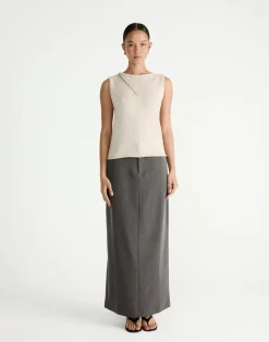 Wynter Top (Latte)*CHARCOAL Discount