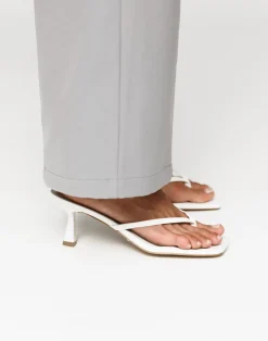 Xami Heels (White) - By Billini*CHARCOAL CLOTHING Outlet