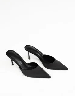 Xayden Heels (Black Satin) - By*Billini Hot