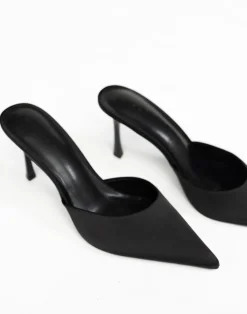 Xayden Heels (Black Satin) - By*Billini Hot