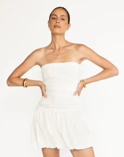 Yagya Mini Dress (White)*CHARCOAL Outlet
