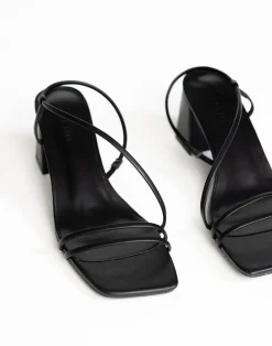 Yelda Heels (Black) - By Billini*CHARCOAL CLOTHING Discount