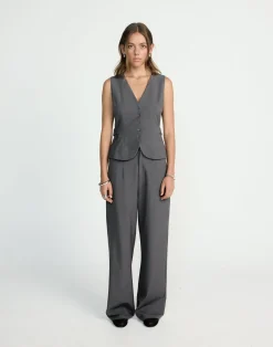 Yori Top (Textured Slate)*CHARCOAL CLOTHING Hot