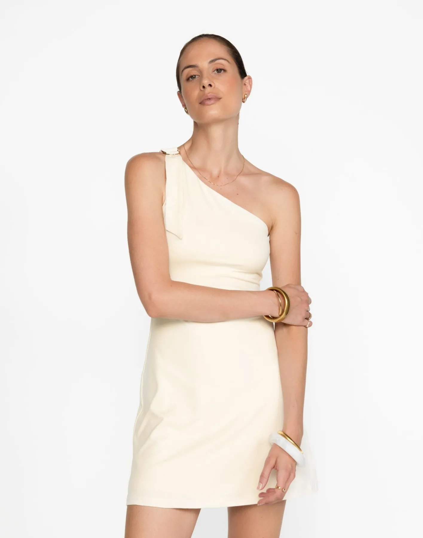 Zuelia Mini Dress (Oat)*CHARCOAL Best