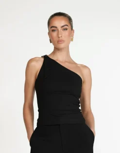 Zuelia Top (Black)*CHARCOAL Clearance