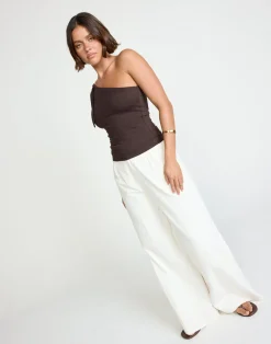 Zuelia Top (Chocolate)*CHARCOAL Fashion