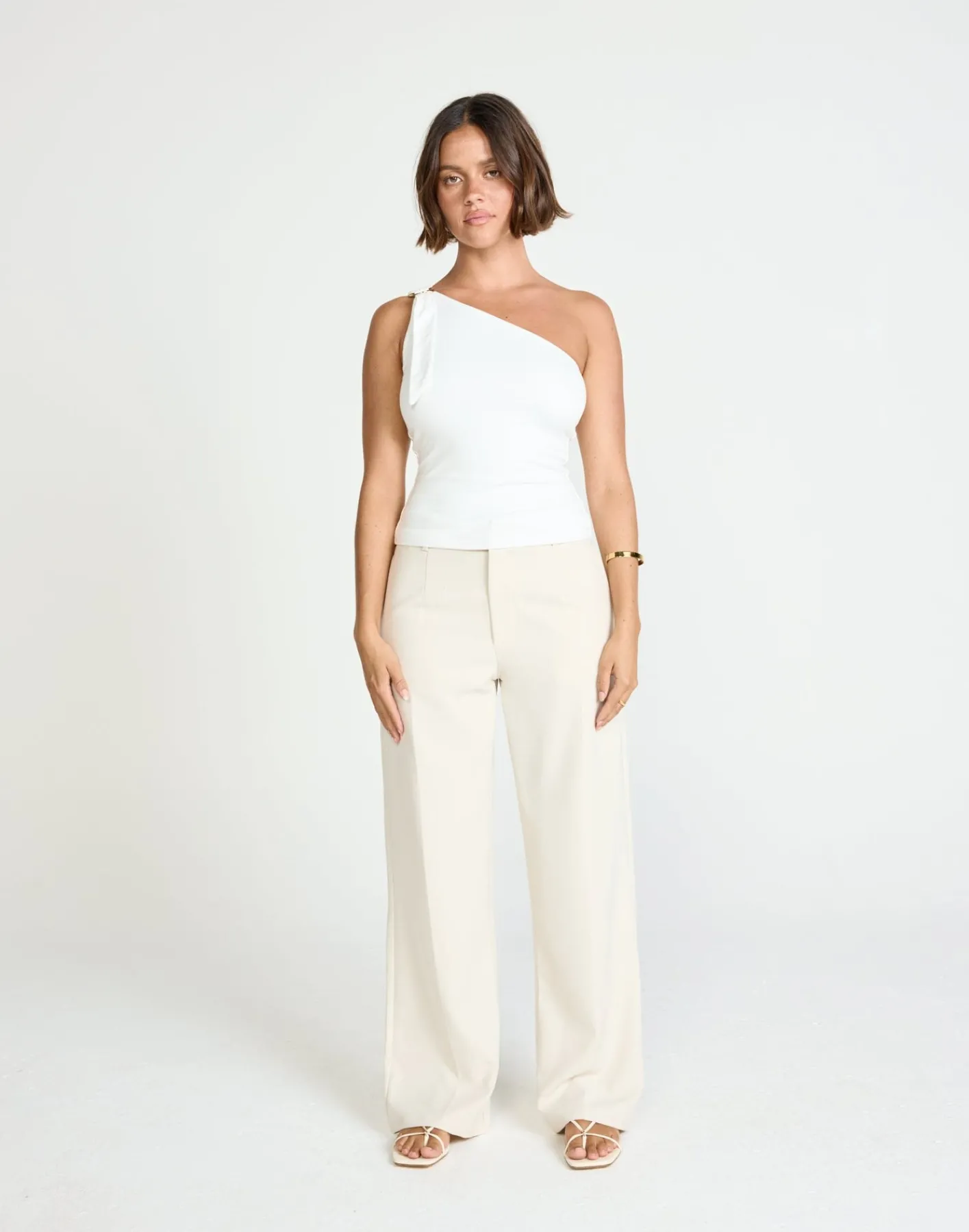 Zuelia Top (White)*CHARCOAL Best